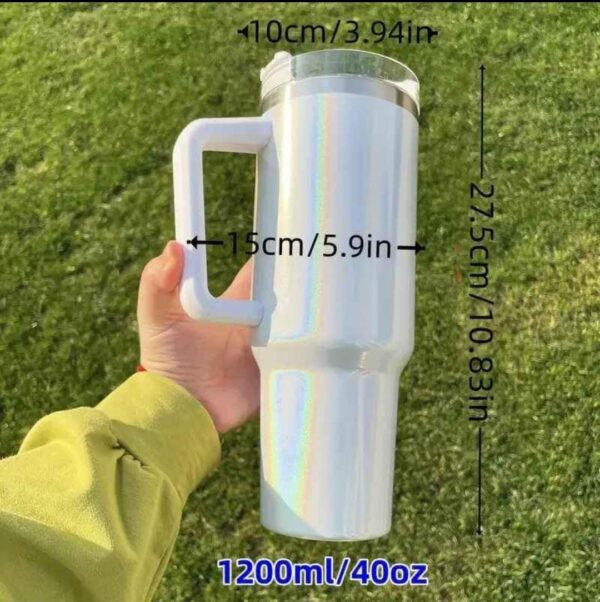 Vaso Mug Térmico de 1200 ml con Cañita: La Comodidad y Eficiencia en un Solo Producto
