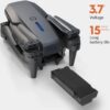Drone E88 Portátil con Cámara y Wifi