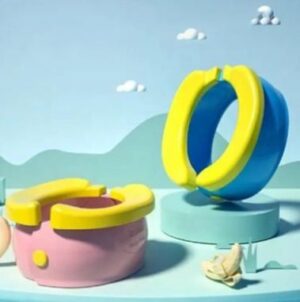 Bacín Portátil de Plástico Compacto para Niños y Niñas