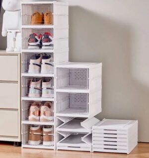 Zapatero Acrílico de 6 Pisos: La Solución Perfecta para Organizar tus Zapatos