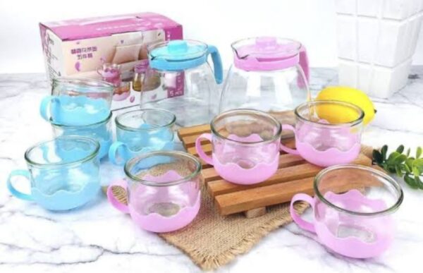 Elegante Juego de Tazas de Té de 4 Piezas