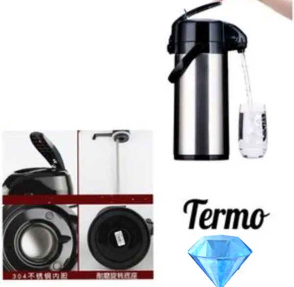 Termo versátil de 1900 ml para todas sus necesidades de líquidos