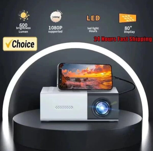 Proyector Portátil: Disfruta de Una Pantalla Grande en Cualquier Lugar